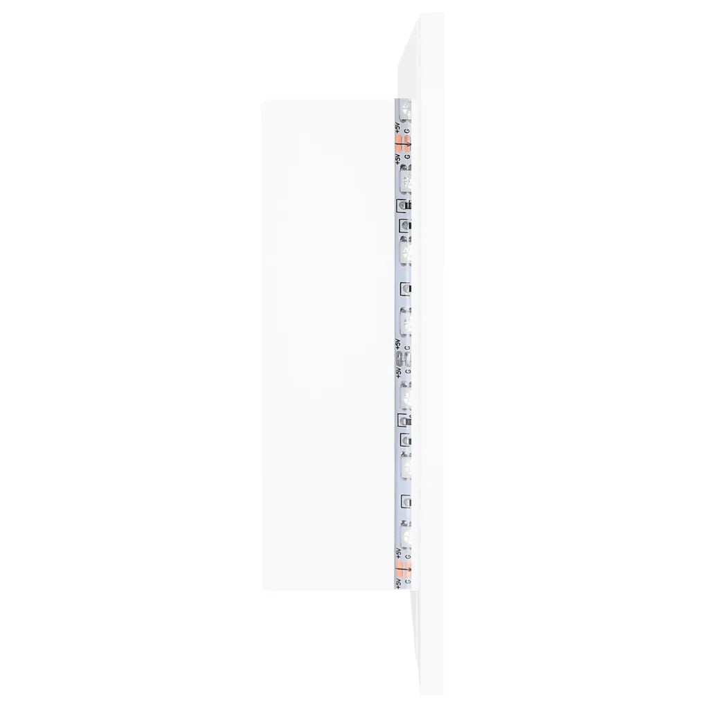 Specchio da Bagno con LED Bianco 100x12x45 cm in Acrilico 804980
