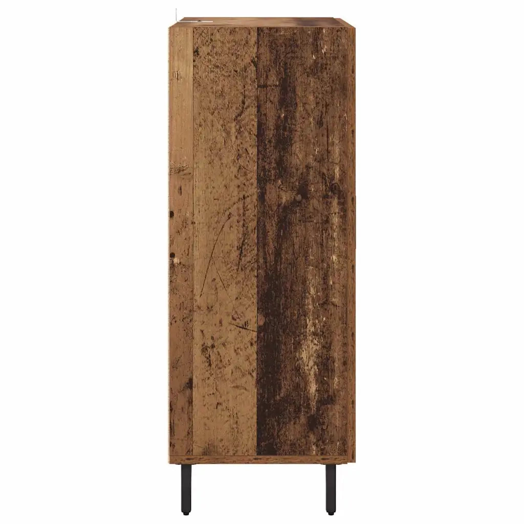 Credenza | Madia | Buffet da pranzo | Armadio da pranzo Legno vecchio 69,5 x 34 x 90 cm Legno multistrato