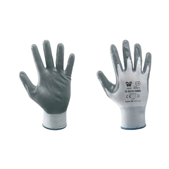 GUANTI NITRILE GRIGIO MIS 10