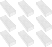 Casella di Protezione per Cavi 6.3mm - 50 Pezzi - Copertura Isolante per Termine - Bianca - Socket per Cavi - Scocca di Protezione