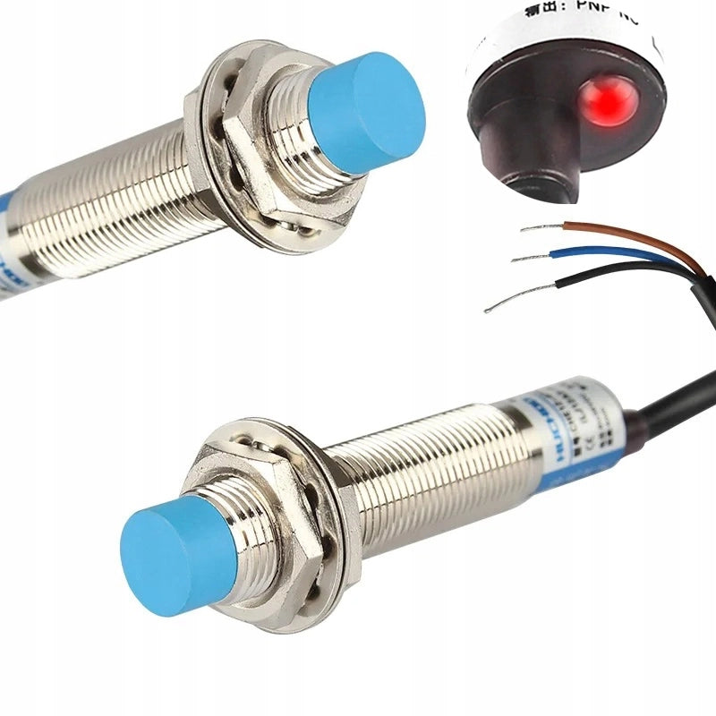 Sensore Induttivo NPN LJ12A3-4-Z/BX – Distanza di Rilevamento 0-4mm | 6-36VDC, IP67, Cavo 1,2m