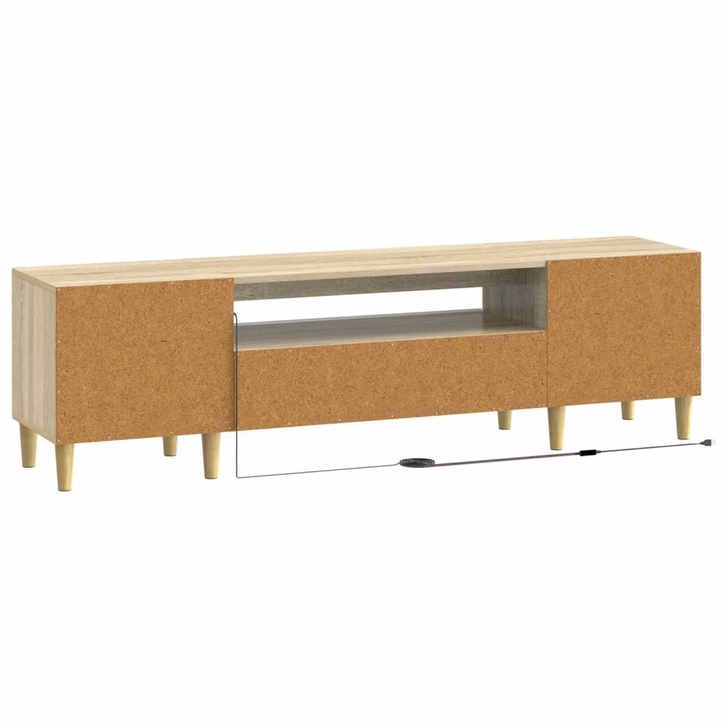 Mobile TV LED Rovere Sonoma Legno ingegnerizzato 897127