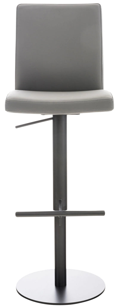 2er Set Barhocker Cadiz Kunstleder schwarz