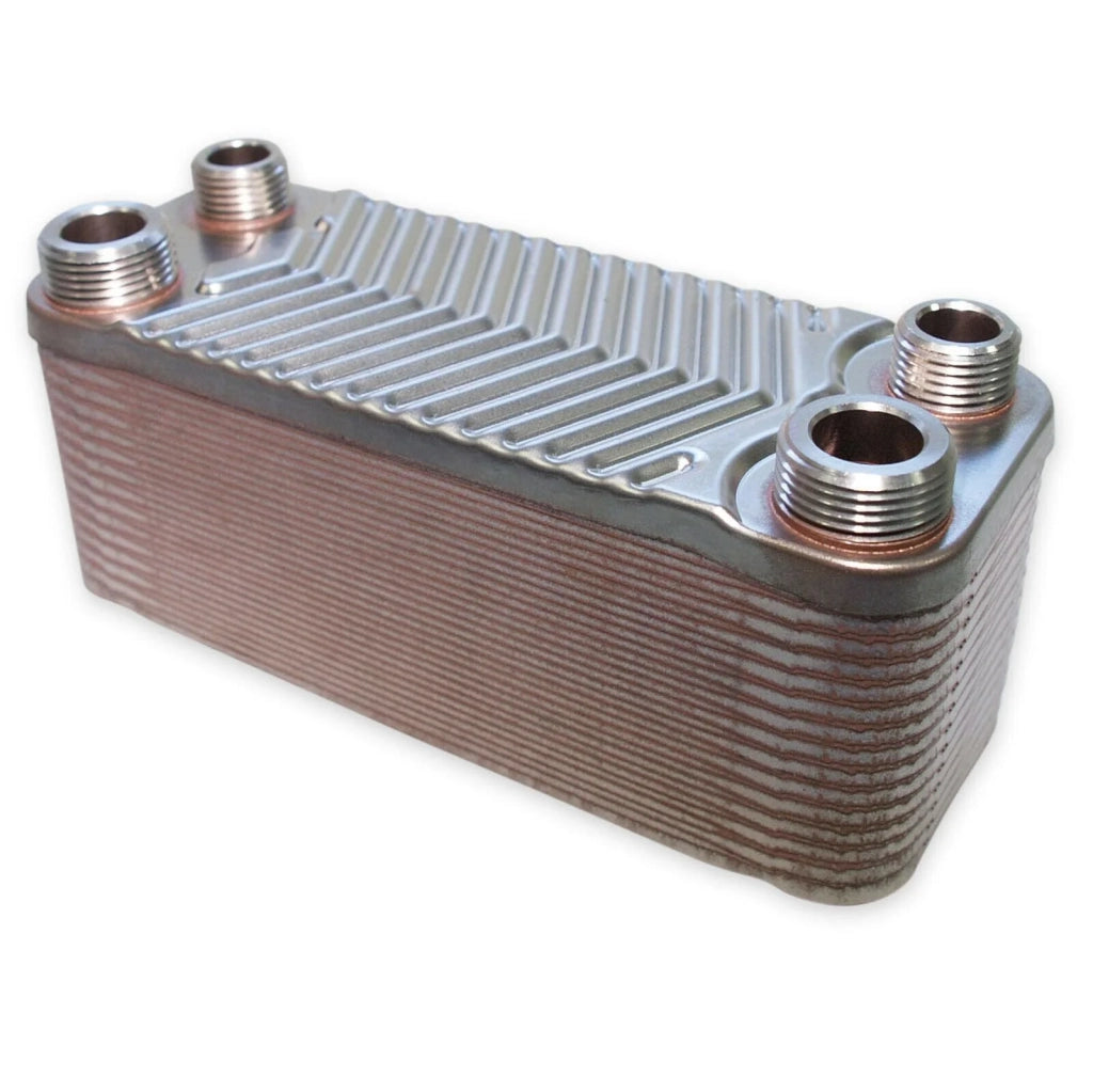 Scambiatore di calore termico in acciaio inox 30 piastre max 66 kW acqua solare 16_0000835