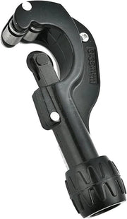 Piastra per taglio tubi 3-35 mm con smorzatore e 3 rulli di riserva - per tubi in acciaio inossidabile, rame e alluminio (nero)