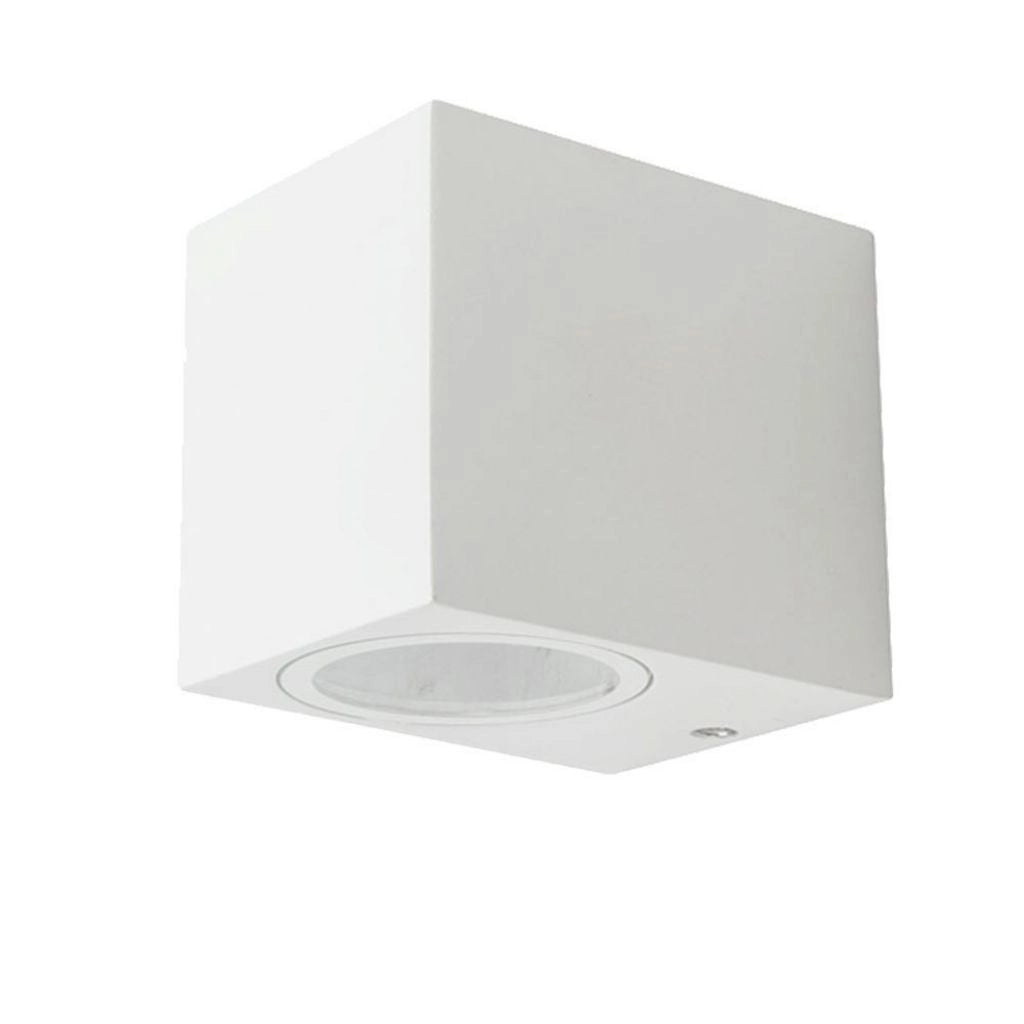 Parete elegante a parete a parete bianco corpo bianco a 1 via ip44