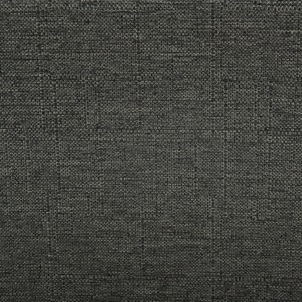Letto imbottito tessuto grigio scuro rete a doghe testiera trapuntata 180 x 200 cm