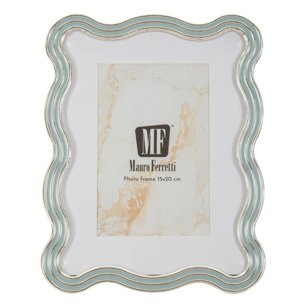 Portafoto VKH1003, Argento, Metallo, 17,5x1,3x22,5 cm