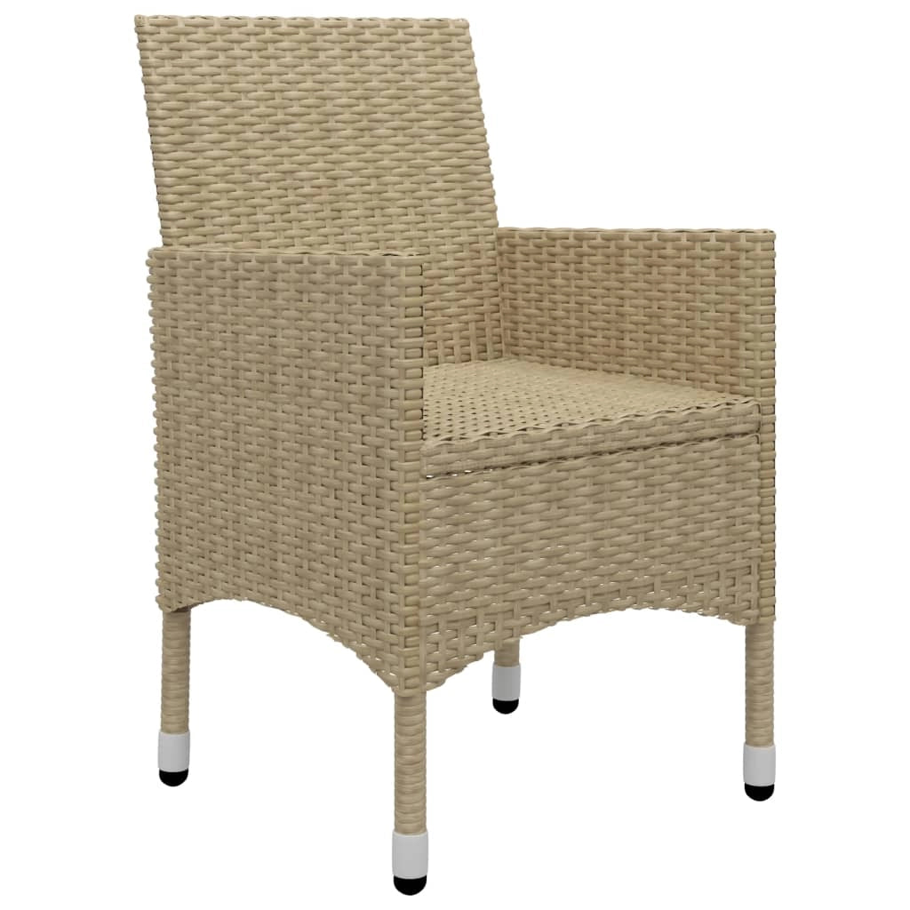 Set da pranzo da giardino in vimini e vetro beige 3 pezzi 02_0014748
