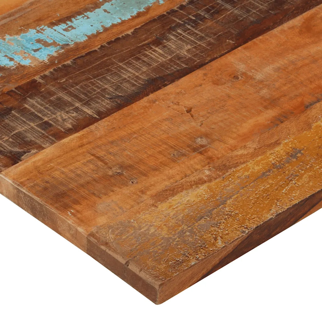 Piano Tavolo | Superficie Tavolo | Piano Scrivania Rettangolare 60x100 cm 25-27 mm Legno di Recupero