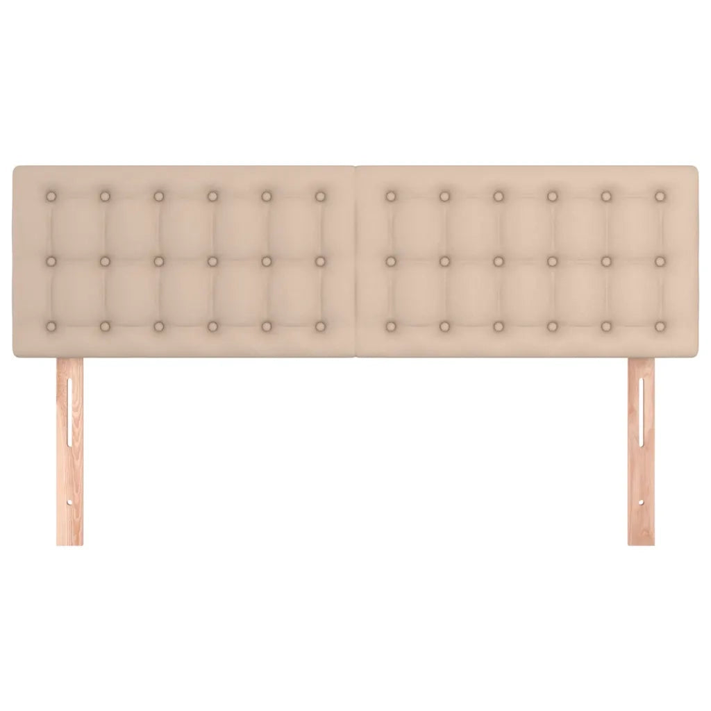 Testiera | Testata Cappuccino 144x5x78/88 cm in Similpelle