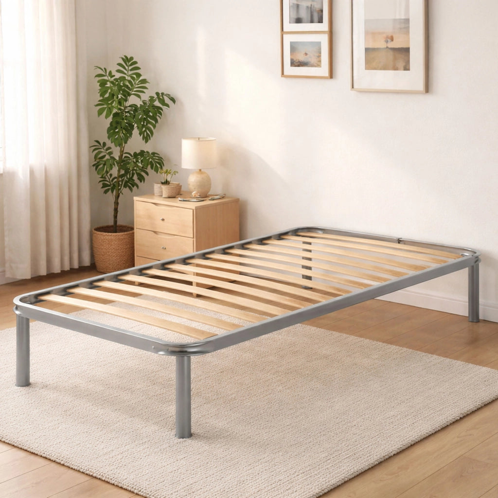 Rete letto singolo Amammata, Rete ortopedica in multistrato di betulla a 13 doghe, 100% Made in Italy, cm 90x200h 34