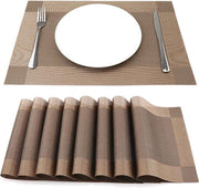 Set di tovagliette in vinile, 4 o 8 pezzi, 45 x 30 cm