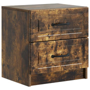 Armadio da Notte con cassetto Rovere Fumo 43 x 34,5 x 44,5 cm