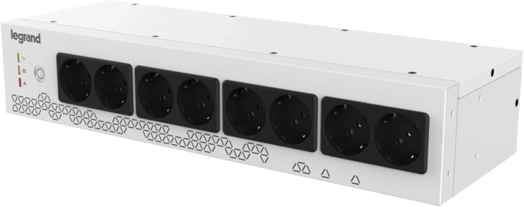 UPS-KEOR PDU 800VA 8 SCH: Gruppo di Continuità da Rack con PDU, Bianco, Rack