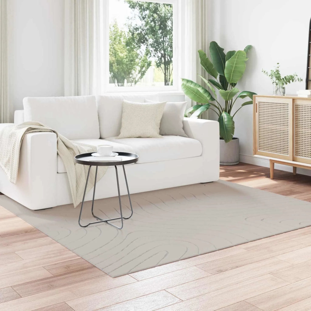 Tappeti per area Quadrato PALMERAS Crema 200 x 200 cm 42022630