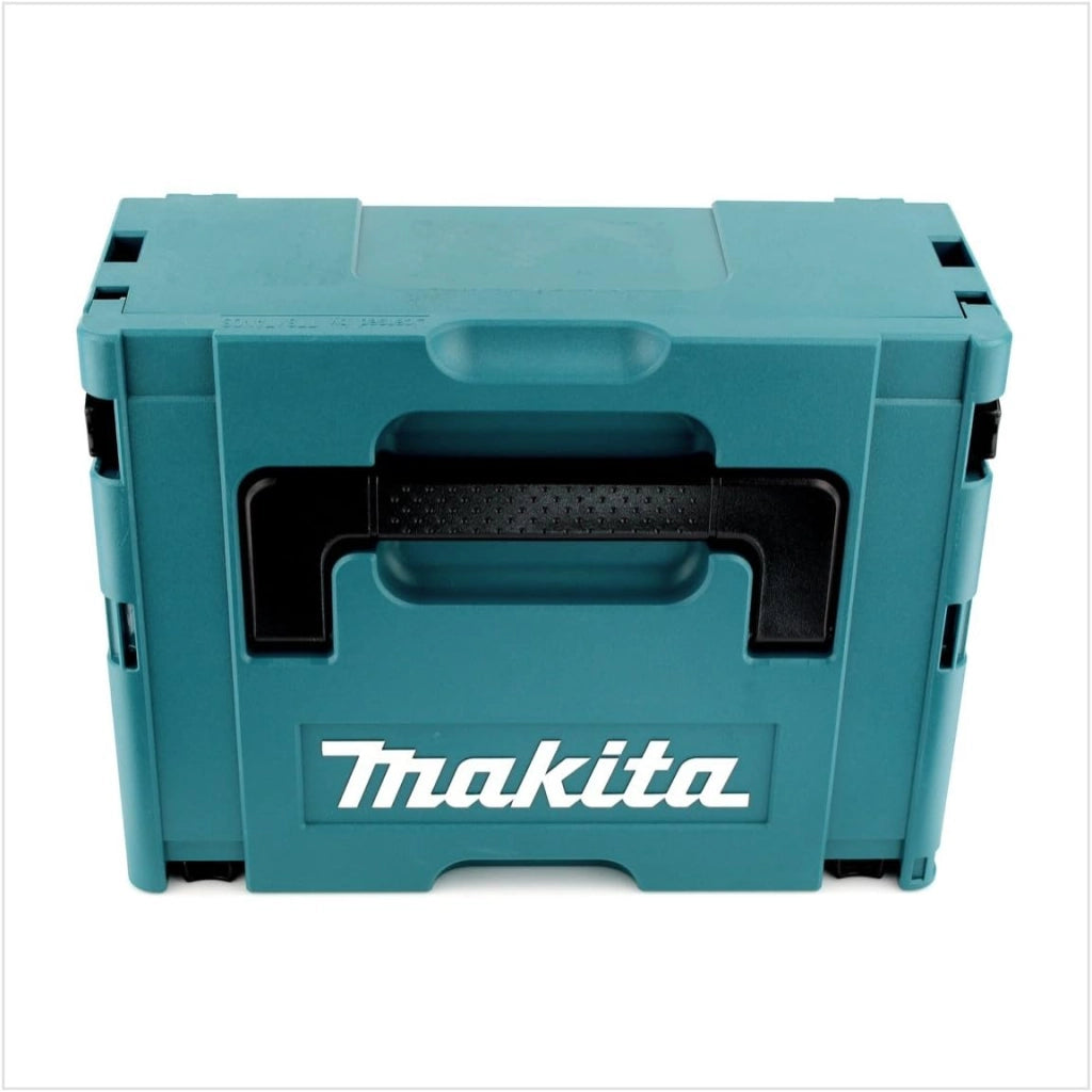 DGA 504 RT1J - Smerigliatrice angolare a batteria 18 V, 125 mm, senza spazzole + 1 batteria da 5,0 Ah + caricatore + Makpac