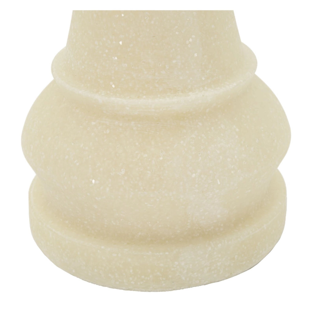 Scultura Scacchi 2, Bianco, Poliresina, 12x12x36 cm