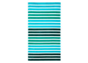 Telo Mare Jacquard Spugna Asciugamano Spiaggia Disegno Babilonia - Telo Mare - Verde