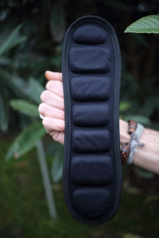 Gilet di Supporto per Chitarra con Tessuto in Nylon e Gel per la Spalla, Nero - Supporto Comodo per la Spalla