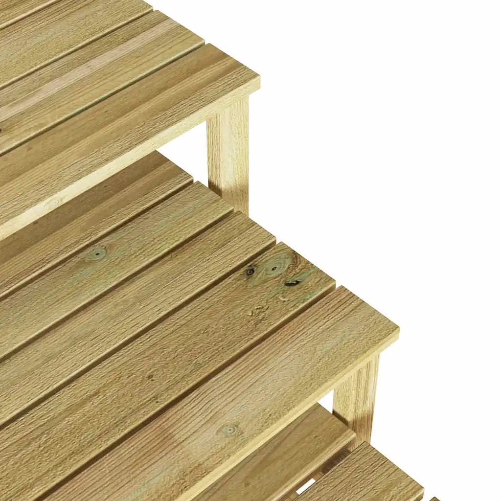 tavolo 3 pcs Naturale Legno di pino impregnato 42013040