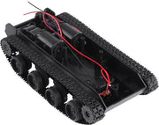 Kit di montaggio Robot Tanke Chassis Tracciamento intelligente Auto Assorbimento luce Universale Motor 130 Incluso Contenuto HTML.