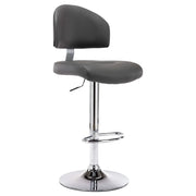 Sgabello da Bar Grigio in Similpelle cod mxl 56548
