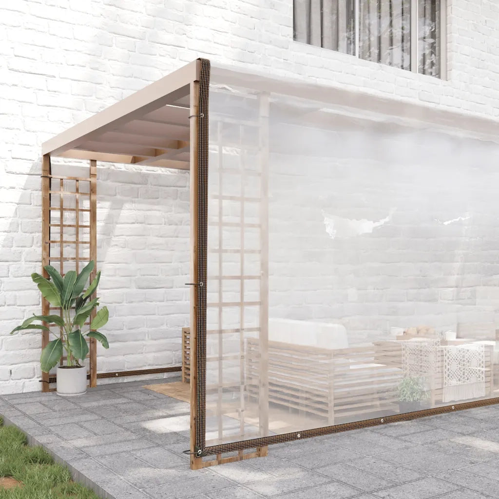 Telone Trasparente con Occhielli 10x10 m in Polietilene 4018580