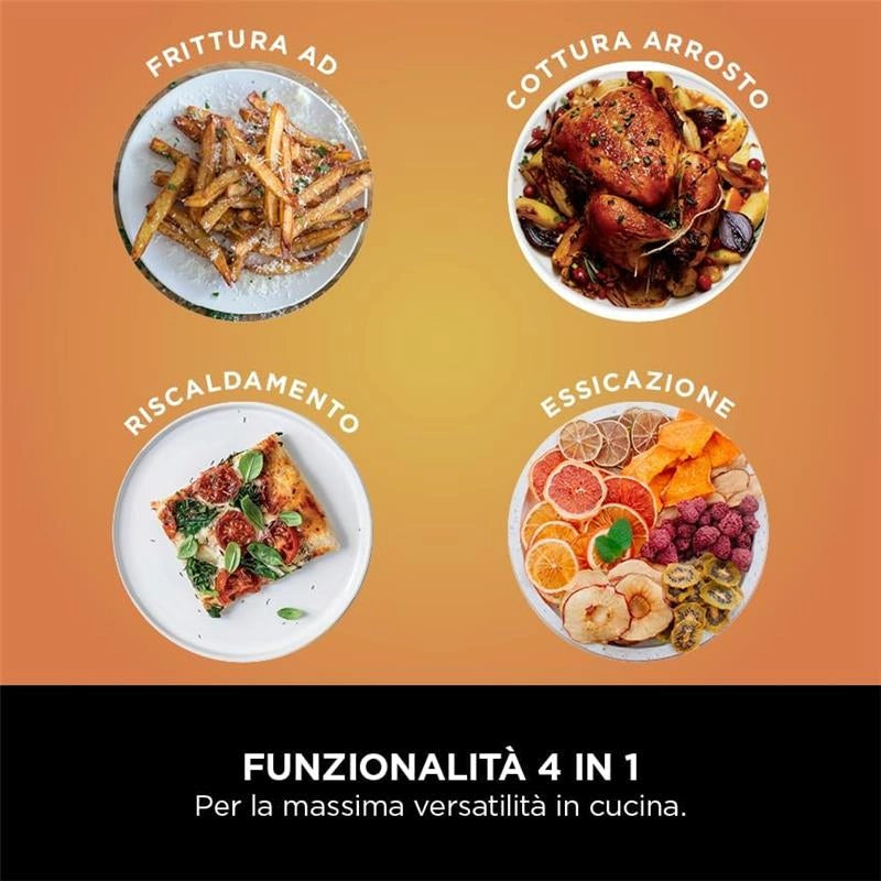 NINJA AF140EU FRIGGITRICE AD ARIA CAPACITÀ 4,7LT POTENZA 2000W