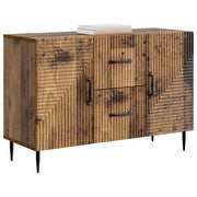 Credenza | Madia | Buffet da pranzo | Armadio da pranzo Legno antico 89 x 34,5 x 60 cm Legno ingegnerizzato