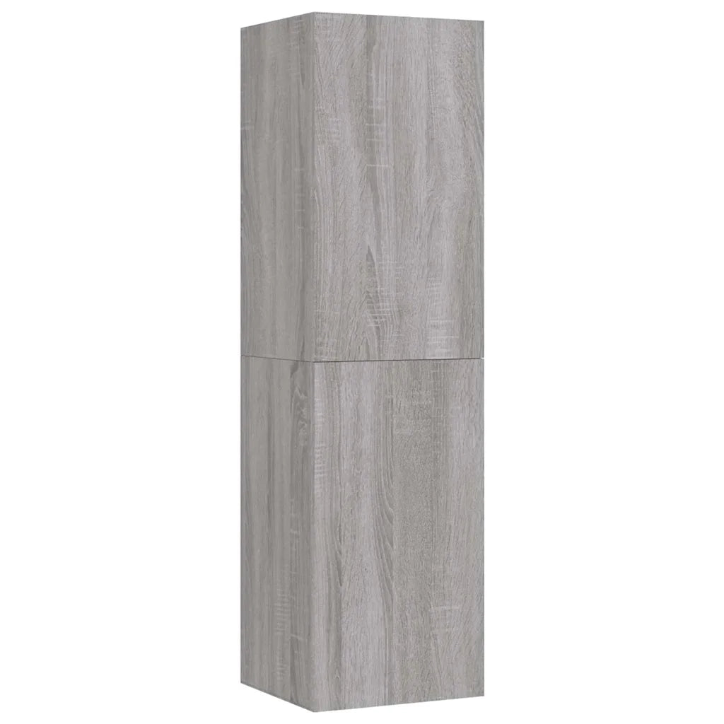 Mobile Porta TV a Parete Grigio Sonoma 30,5x30x110 cm 826678