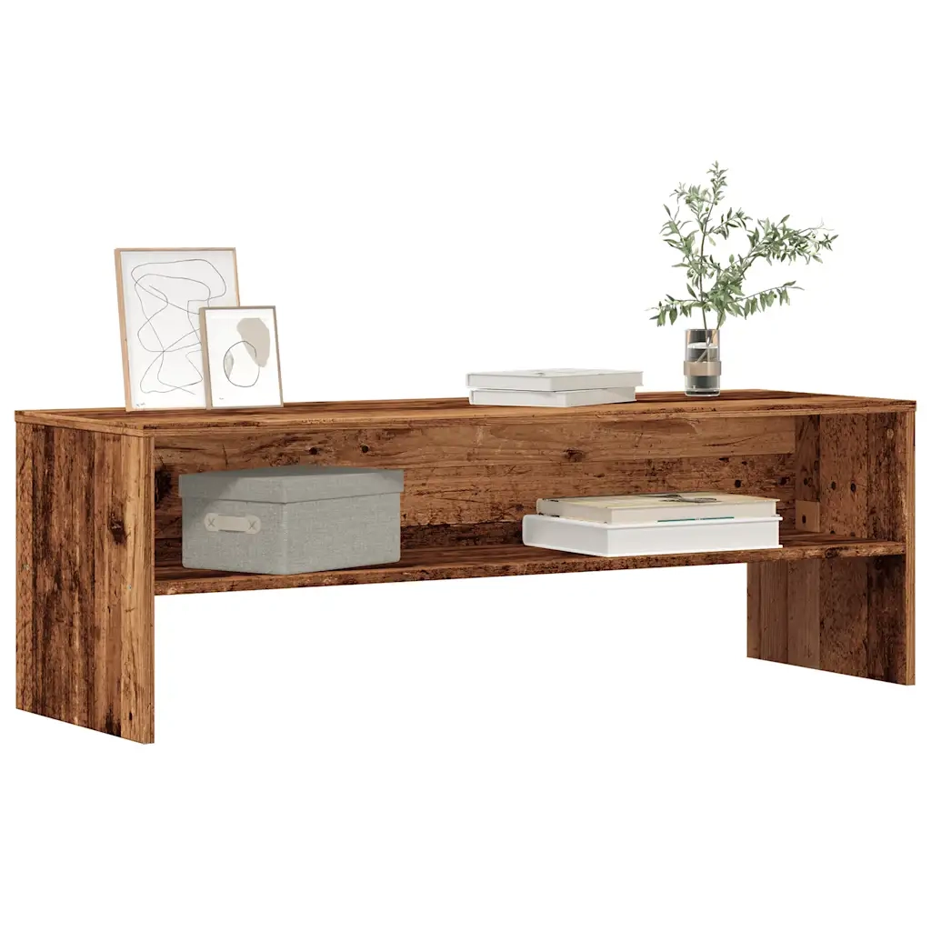 Mobile Porta TV Legno Vecchio 120x40x40 cm in Truciolato 855766