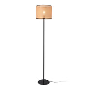 Lampada da terra lampadario 154 x 30 cm nero e beige 03_0007271