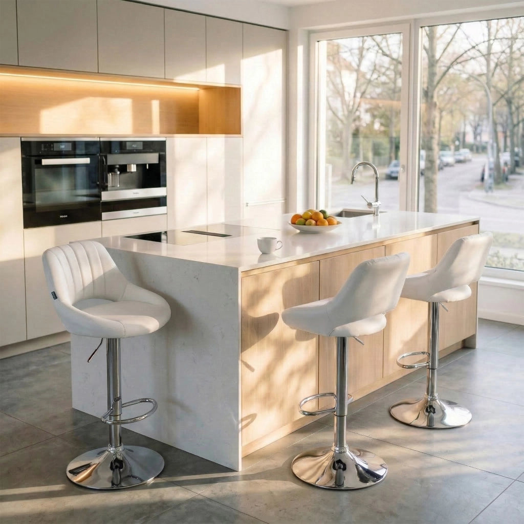Set di 2 sgabelli da bar Milet ecopelle C 5