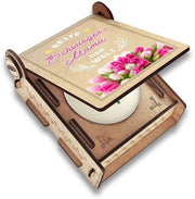 Candela per Madre, Madre di Tutti, candela con frase, regalo per la nonna, idea regalo per compleanno, decorazione regalo per donne, contenitore per candele