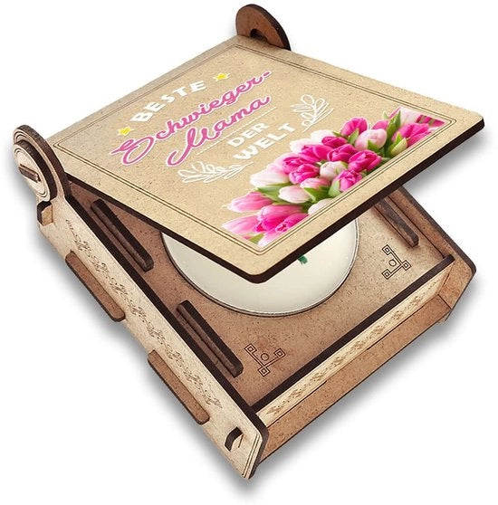 Candela per Madre, Madre di Tutti, candela con frase, regalo per la nonna, idea regalo per compleanno, decorazione regalo per donne, contenitore per candele