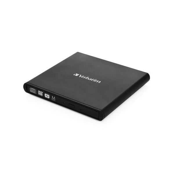 Verbatim slimline cd/dvd lettore di disco ottico dvd-rw nero - 98938