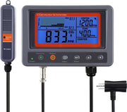 Misuratore di CO2 Digitale Monitor di Qualità dell'Aria con Funzione di Controllo con Relè, Cavo di 4,5m, Prodotto di Sensing NDIR per Green House, Home Office, Fabbrica
