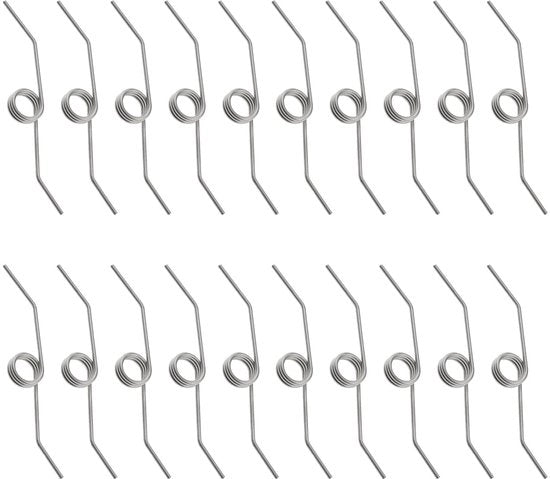 Veren per 20 Stuks per Duo Bak - Huishoudelijke Vuilnisbakken in Acciaio Inox - Duraturo - Bacinelle di Cucina