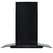 Cappa Aspirante a Muro Acciaio Inox 756 m3/h 60 cm Nera CFW9800062