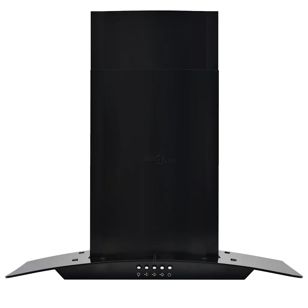 Cappa Aspirante a Muro Acciaio Inox 756 m3/h 60 cm Nera CFW9800062