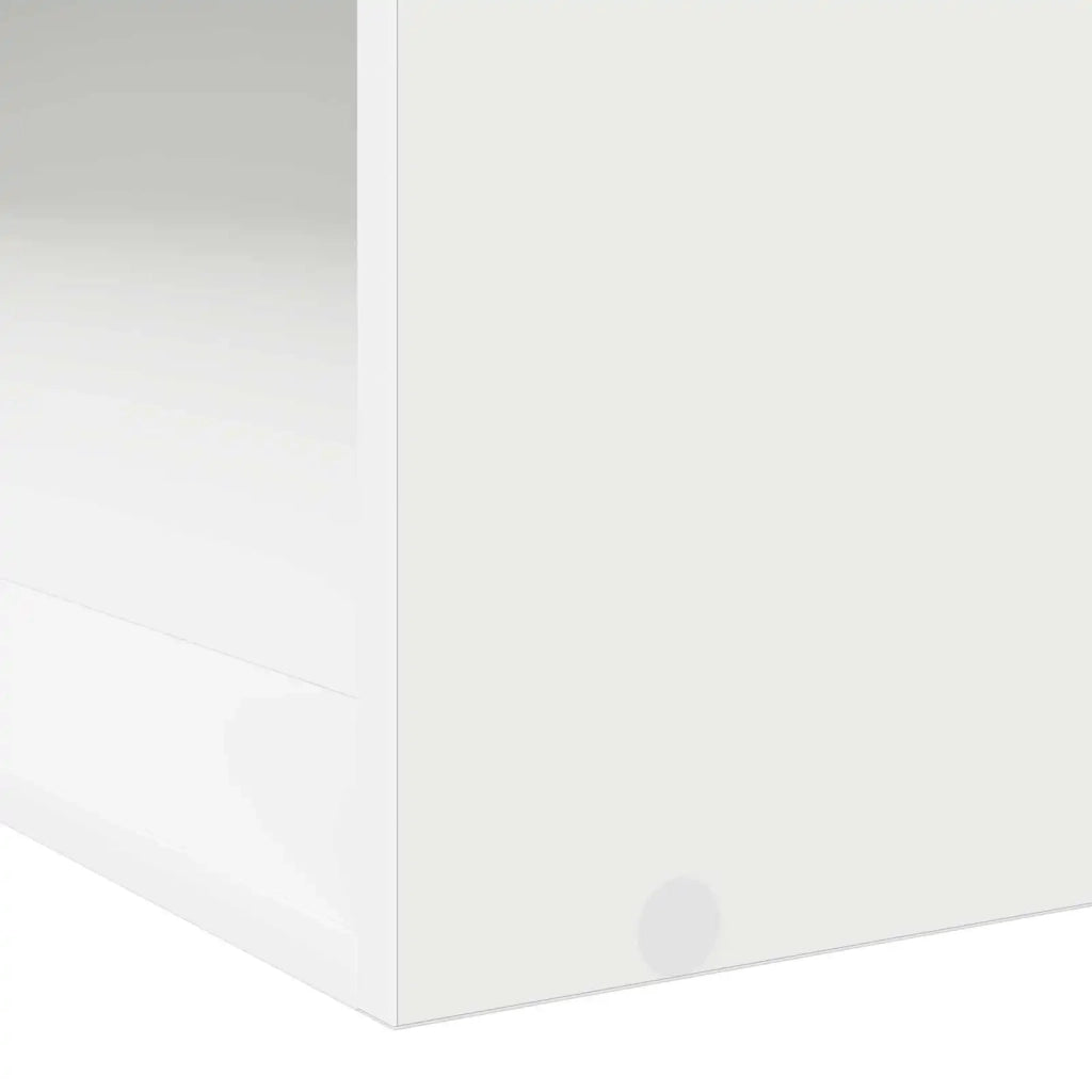 Telaio del letto con storage con lo scaffale Bianco 80 x 200 cm 3429517