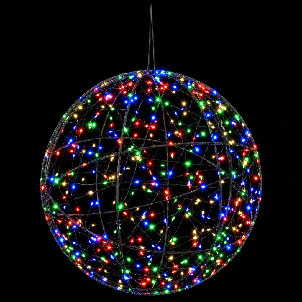 Luce a punta di Natale 2 pz 1900 LED Multicolore Ø 60 x 63 cm 42049801