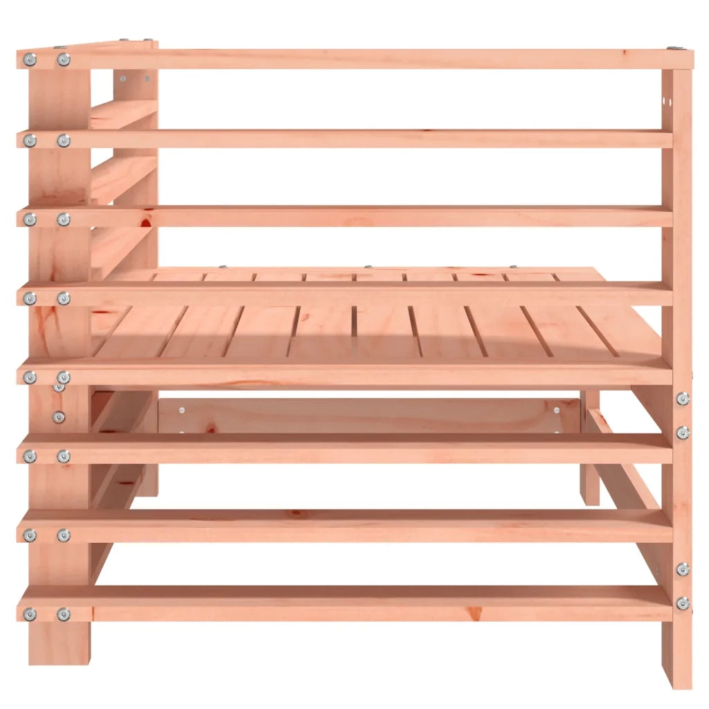 Divano Angolare da Giardino in Legno Massello di Douglas 825609