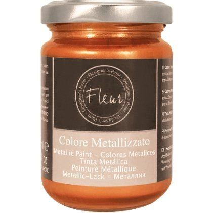 Fluer metallic 130ml copper club