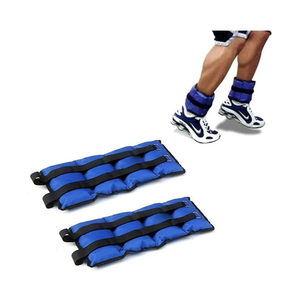 Trade Shop - Pesi Per Caviglie E Polsi Cavigliere Sport Fitness Cavigliera Peso 4 Kg Effetti -