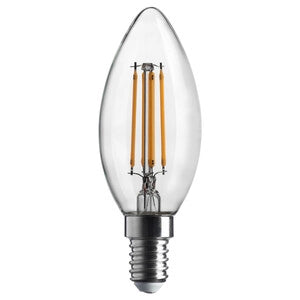 LAMPADINA LED OLIVA STICK 4,5W E14 470LM 2700K- 10,0 pz