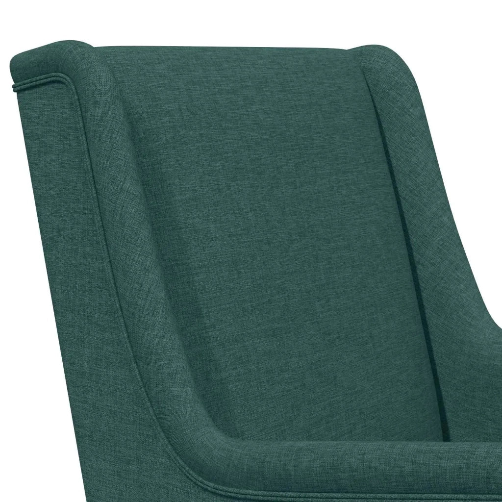Sedia a dondolo Verde Scuro 62 x 80 x 85 cm Tessuto