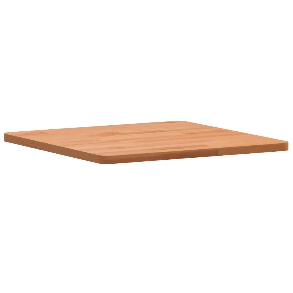 Piano per Tavolo 40x40x1,5 cm Quadrato Legno Massello di Faggio 355966