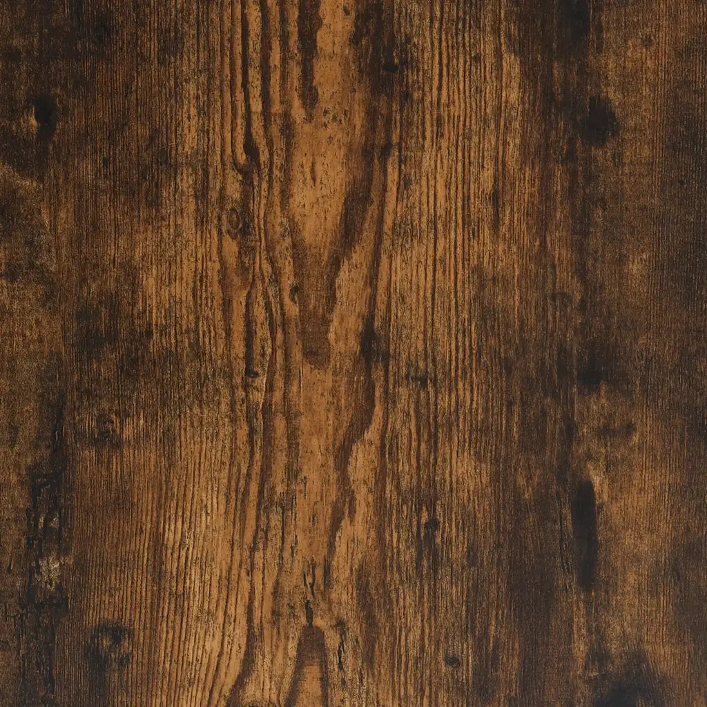 Mobile Porta Dischi Rovere Fumo 84,5x38x48 cm Legno Multistrato CFW8241140